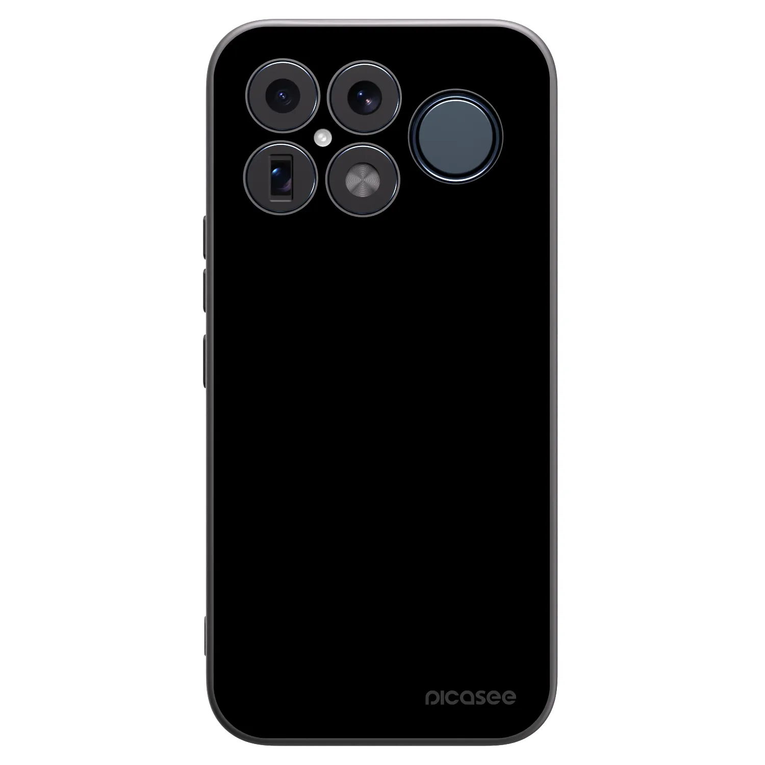 Picasee Μαύρη θήκη σιλικόνης για Xiaomi Poco F8 Ultra - Black Bliss