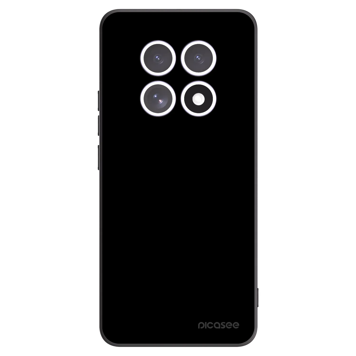 Picasee Μαύρη θήκη σιλικόνης για Xiaomi Redmi Note 15 5G - Black Bliss