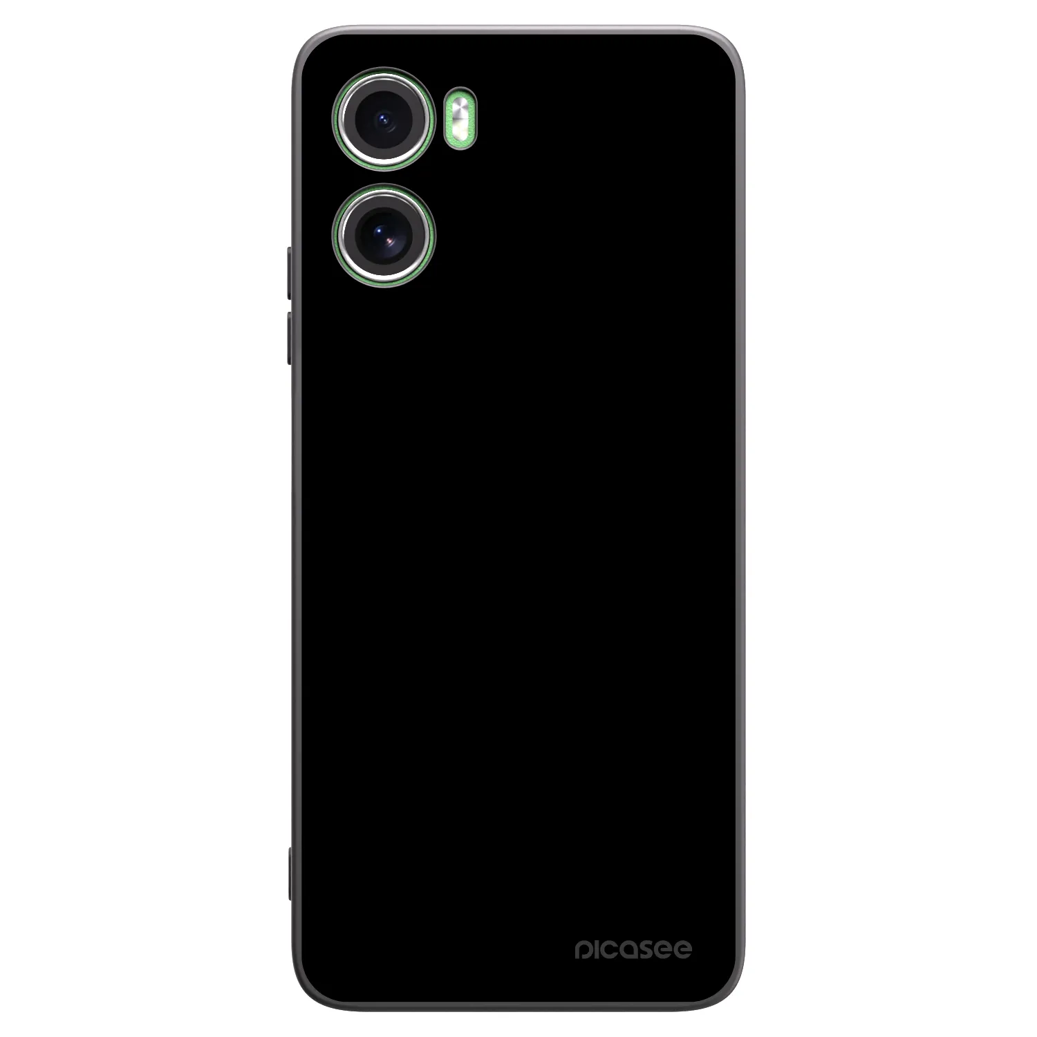 Picasee Μαύρη θήκη σιλικόνης για Motorola Moto G06 - Black Bliss