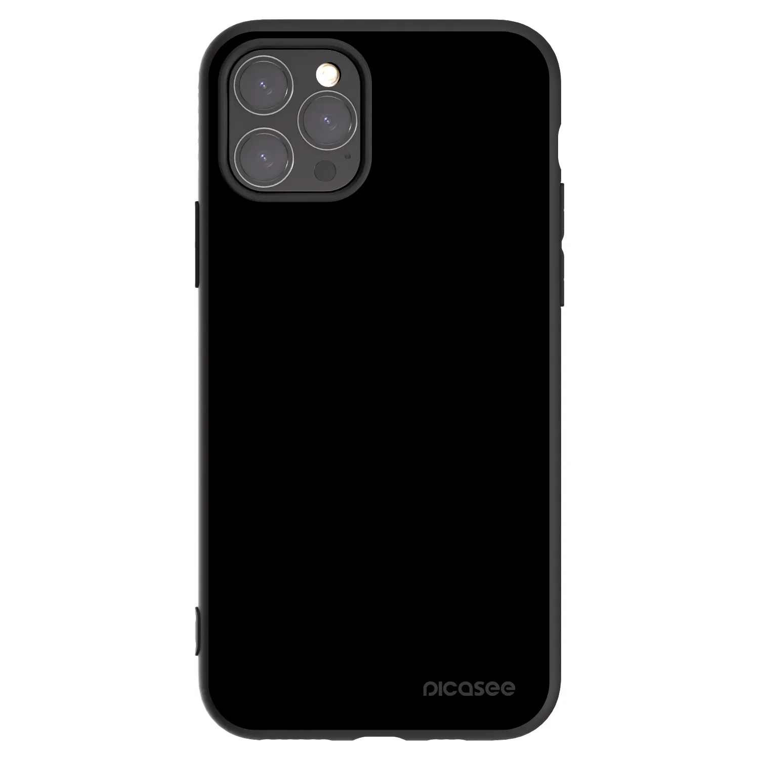 Picasee Μαύρη θήκη σιλικόνης για Apple iPhone 11 Pro - Black Bliss