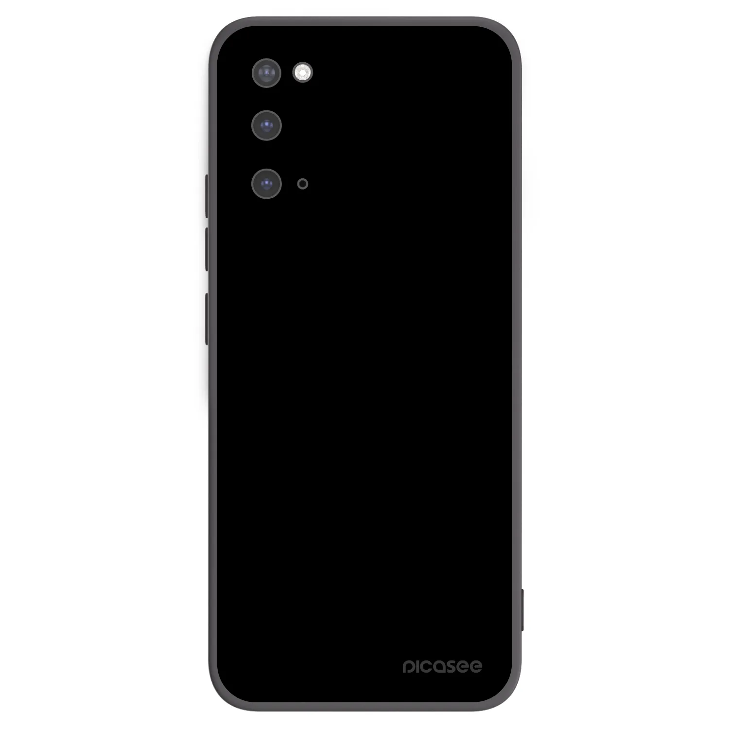 Picasee Μαύρη θήκη σιλικόνης για Samsung Galaxy S20 G980F - Black Bliss