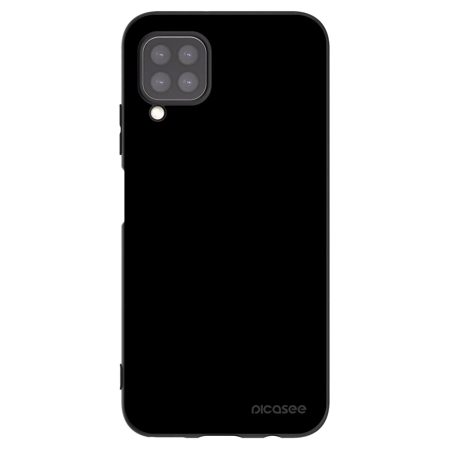 Picasee Μαύρη θήκη σιλικόνης για Huawei P40 Lite - Black Bliss