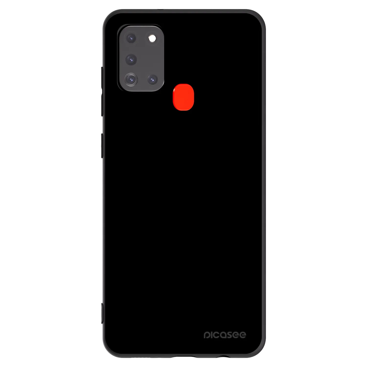 Picasee Μαύρη θήκη σιλικόνης για Samsung Galaxy A21s - Black Bliss