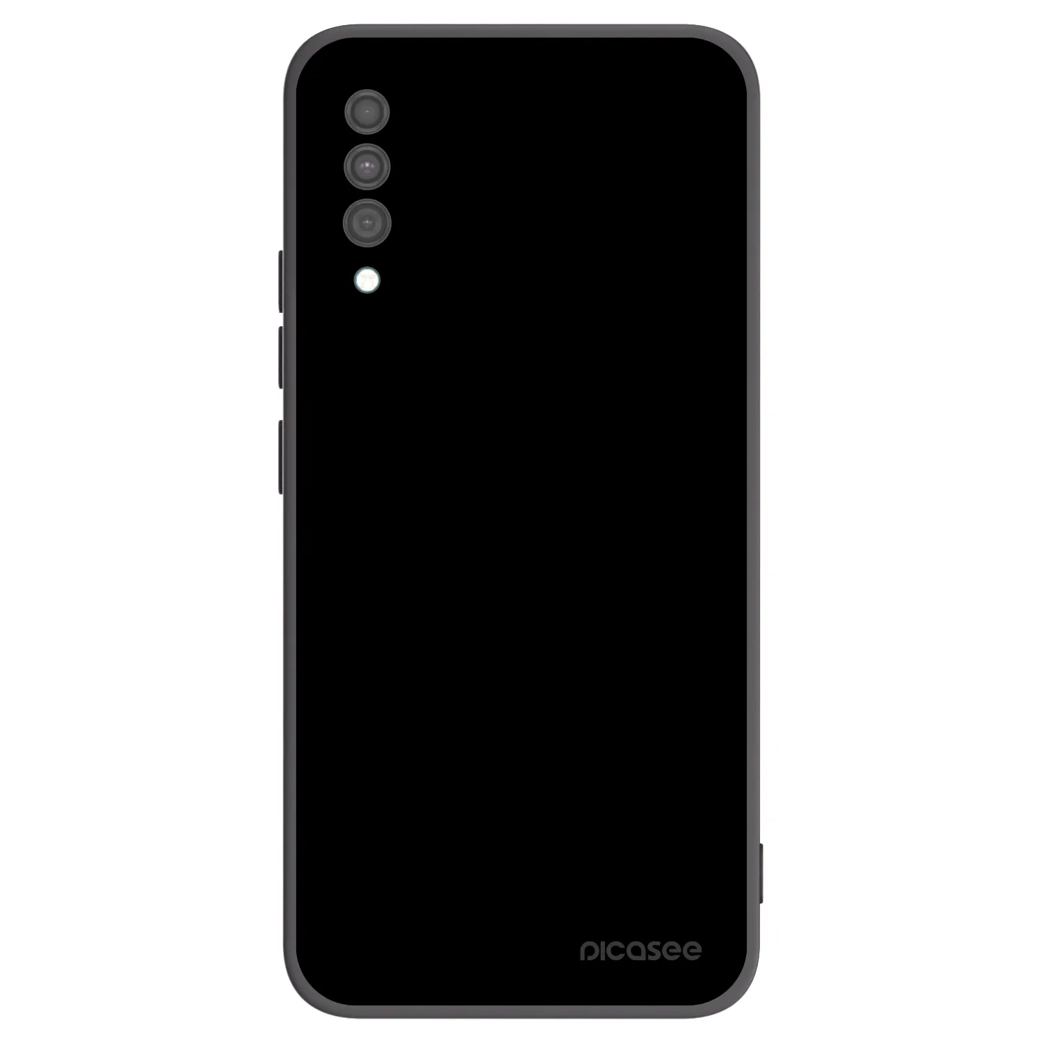 Picasee Μαύρη θήκη σιλικόνης για Samsung Galaxy A30s A307F - Black Bliss