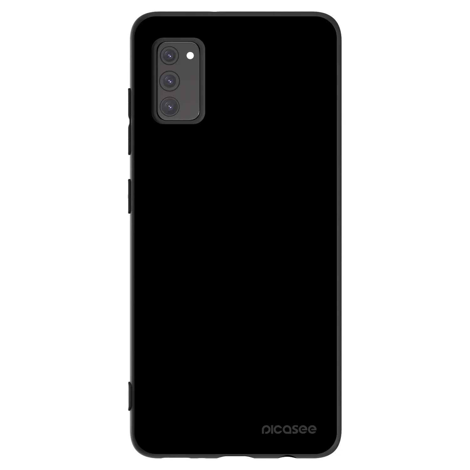 Picasee Μαύρη θήκη σιλικόνης για Samsung Galaxy A41 A415F - Black Bliss