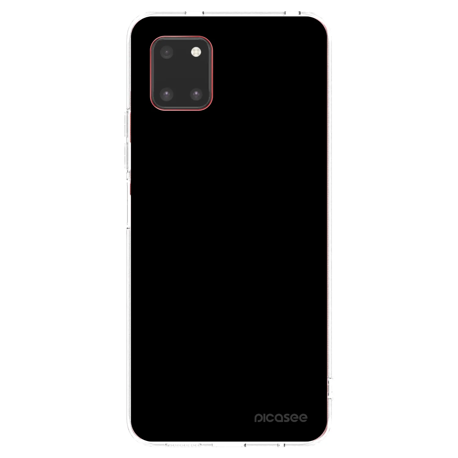 Picasee διαφανής θήκη σιλικόνης Samsung Galaxy Note 10 Lite N770F - Black Bliss