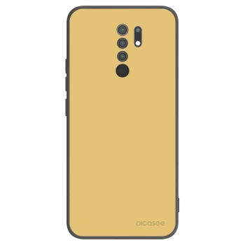 Picasee Μαύρη θήκη σιλικόνης για Xiaomi Redmi 9 - Canary Crystal