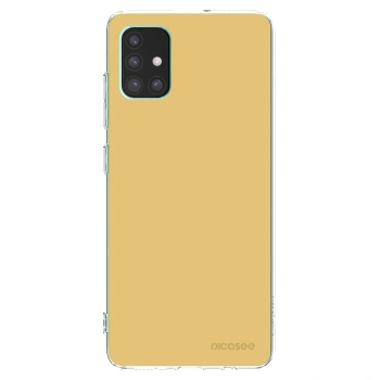 Picasee διαφανής θήκη σιλικόνης Samsung Galaxy M51 M515F - Canary Crystal