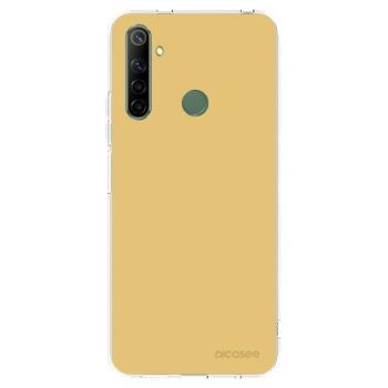 Picasee διαφανής θήκη σιλικόνης Realme 6i - Canary Crystal