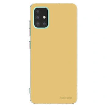 Picasee διαφανής θήκη σιλικόνης Samsung Galaxy M31s - Canary Crystal