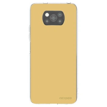 Picasee Μαύρη θήκη σιλικόνης για Xiaomi Poco X3 Pro - Canary Crystal