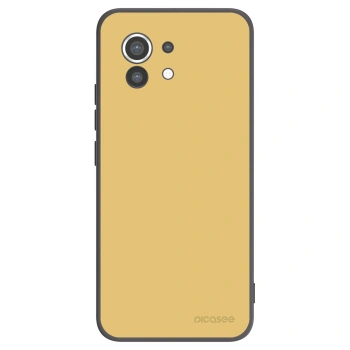 Picasee Μαύρη θήκη σιλικόνης για Xiaomi Mi 11 - Canary Crystal
