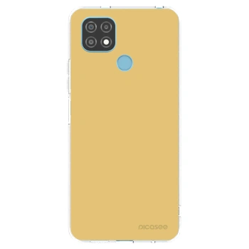 Picasee διαφανής θήκη σιλικόνης Realme C21 - Canary Crystal