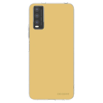 Picasee διαφανής θήκη σιλικόνης Vivo Y20s - Canary Crystal