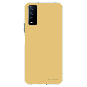 Picasee διαφανής θήκη σιλικόνης Vivo Y11s - Canary Crystal