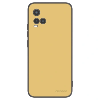 Picasee Μαύρη θήκη σιλικόνης για Vivo Y33s - Canary Crystal