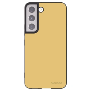 Picasee Μαύρη θήκη σιλικόνης για Samsung Galaxy S22 5G - Canary Crystal