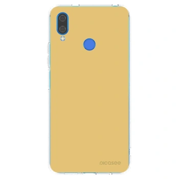 Picasee διαφανής θήκη σιλικόνης Huawei Nova 3 - Canary Crystal