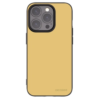 Picasee Μαύρη θήκη σιλικόνης για Apple iPhone 15 Pro - Canary Crystal