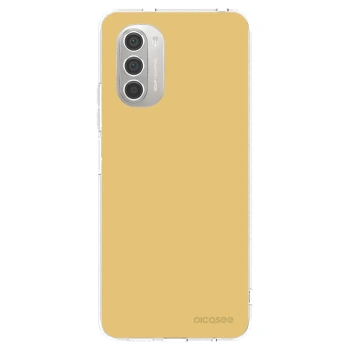 Picasee διαφανής θήκη σιλικόνης Motorola Moto G51 - Canary Crystal