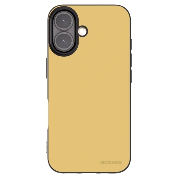 Picasee Μαύρη θήκη σιλικόνης για Apple iPhone 16 - Canary Crystal