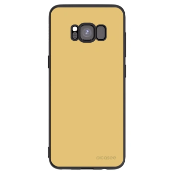 Picasee Μαύρη θήκη σιλικόνης για Samsung Galaxy S8 G950F - Canary Crystal