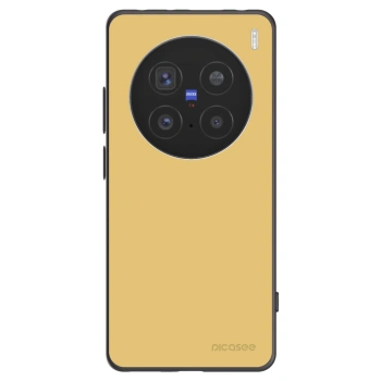 Picasee Μαύρη θήκη σιλικόνης για Vivo X200 Pro - Canary Crystal