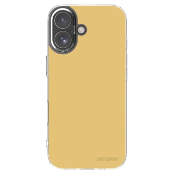 Picasee διαφανής θήκη σιλικόνης Apple iPhone 17 - Canary Crystal
