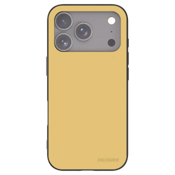 Picasee Μαύρη θήκη σιλικόνης για Apple iPhone 17 Pro - Canary Crystal