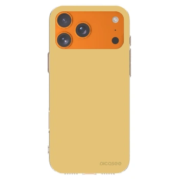 Picasee διαφανής θήκη σιλικόνης Apple iPhone 17 Pro Max - Canary Crystal