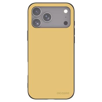 Picasee Μαύρη θήκη σιλικόνης για Apple iPhone 17 Pro Max - Canary Crystal