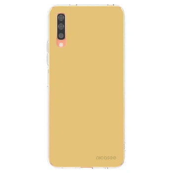 Picasee διαφανής θήκη σιλικόνης Samsung Galaxy A70 A705F - Canary Crystal