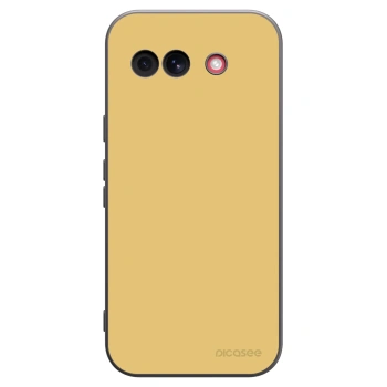 Picasee Μαύρη θήκη σιλικόνης για Google Pixel 10a - Canary Crystal