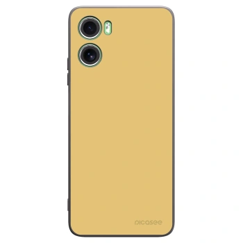Picasee Μαύρη θήκη σιλικόνης για Motorola Moto G06 - Canary Crystal