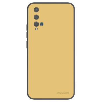 Picasee Μαύρη θήκη σιλικόνης για Huawei Nova 5T - Canary Crystal