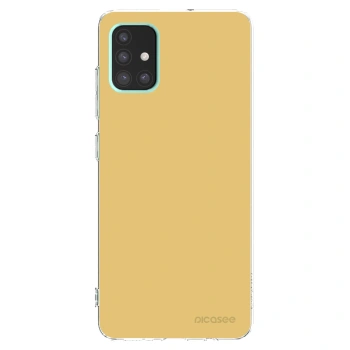 Picasee διαφανής θήκη σιλικόνης Samsung Galaxy A51 A515F - Canary Crystal