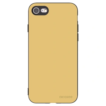 Picasee Μαύρη θήκη σιλικόνης για Apple iPhone SE 2020 - Canary Crystal