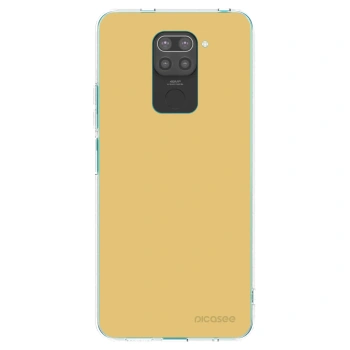 Picasee Μαύρη θήκη σιλικόνης για Xiaomi Redmi Note 9 - Canary Crystal