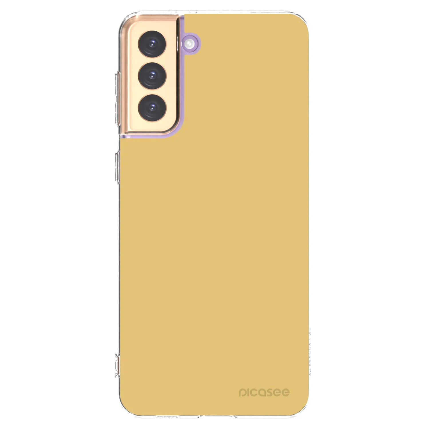 Picasee διαφανής θήκη σιλικόνης Samsung Galaxy S21+ 5G G996F - Canary Crystal