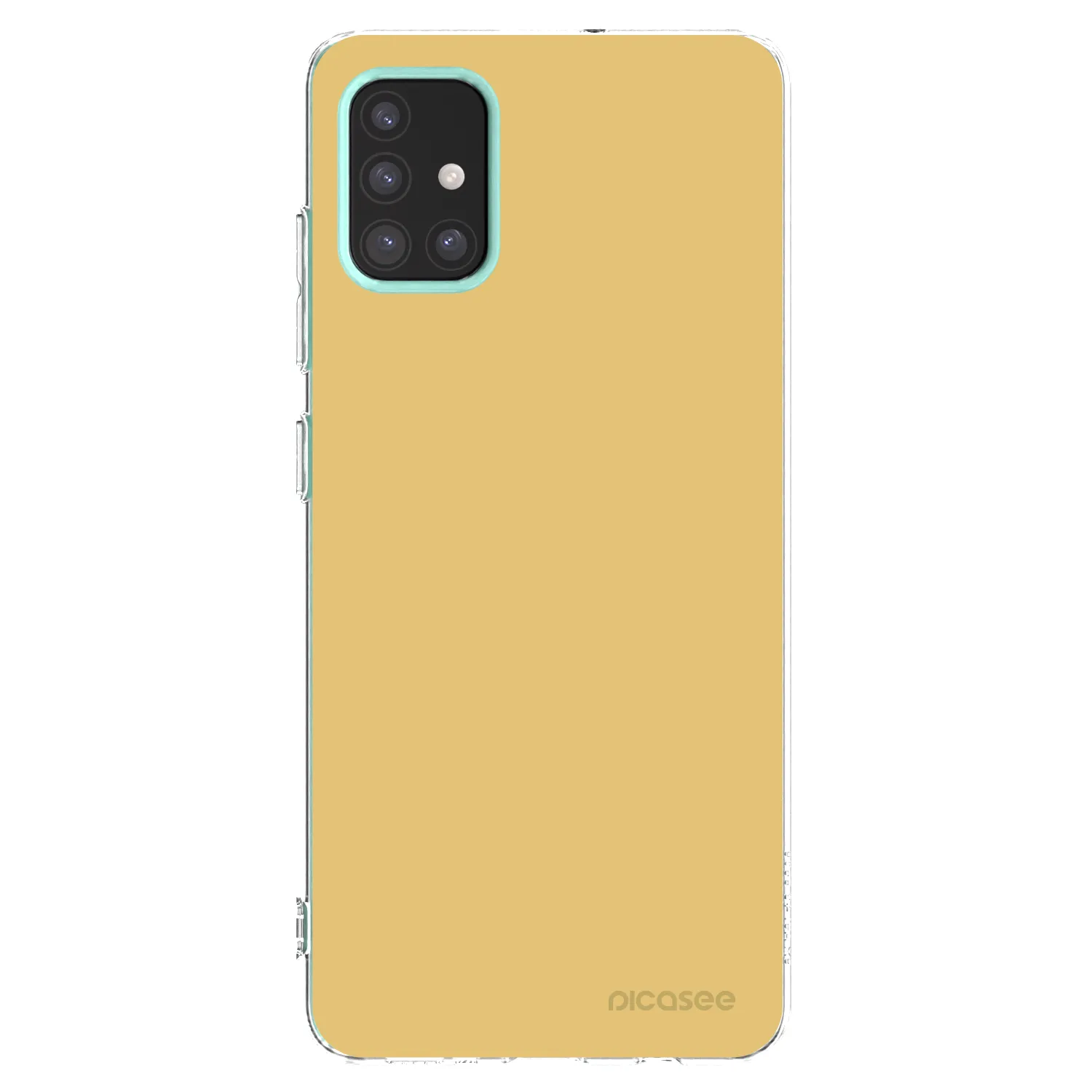 Picasee διαφανής θήκη σιλικόνης Samsung Galaxy M31s - Canary Crystal