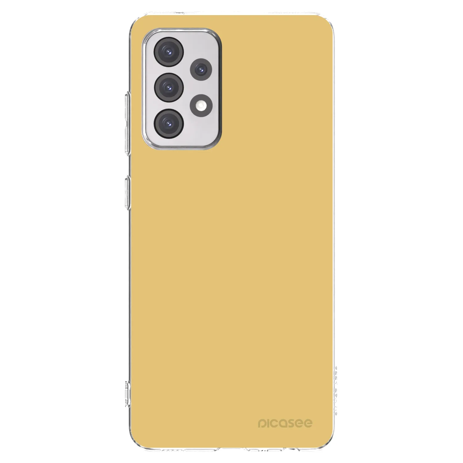 Picasee διαφανής θήκη σιλικόνης Samsung Galaxy A52 5G A525F - Canary Crystal