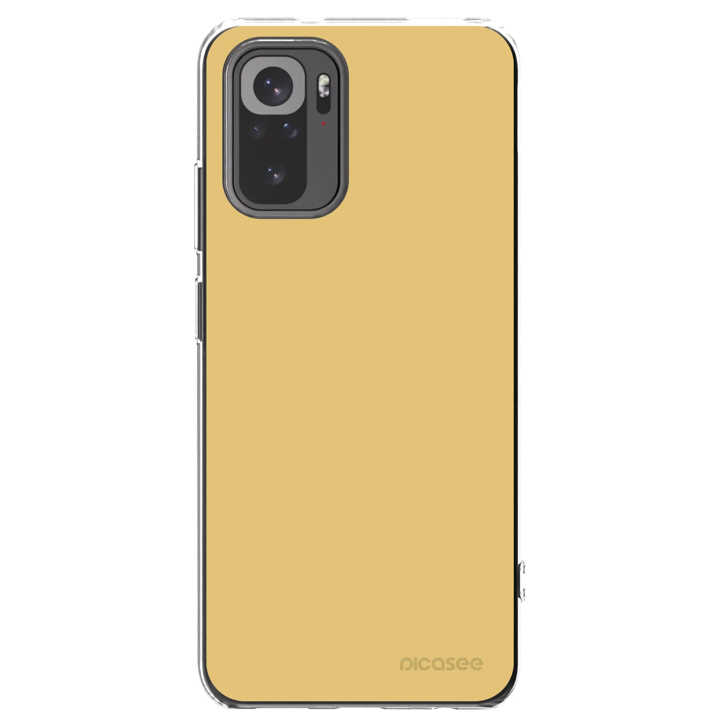 Picasee διαφανής θήκη σιλικόνης Xiaomi Redmi Note 10S - Canary Crystal