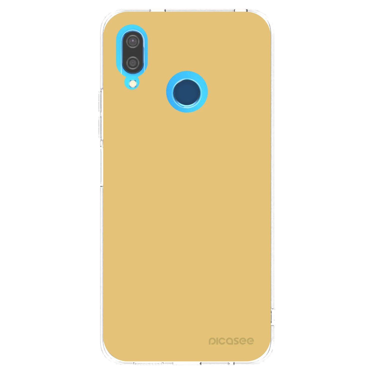 Picasee διαφανής θήκη σιλικόνης Huawei P20 Lite - Canary Crystal