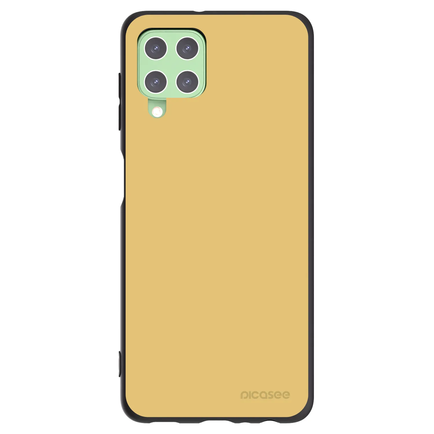 Picasee Μαύρη θήκη σιλικόνης για Samsung Galaxy A22 A225F 4G - Canary Crystal