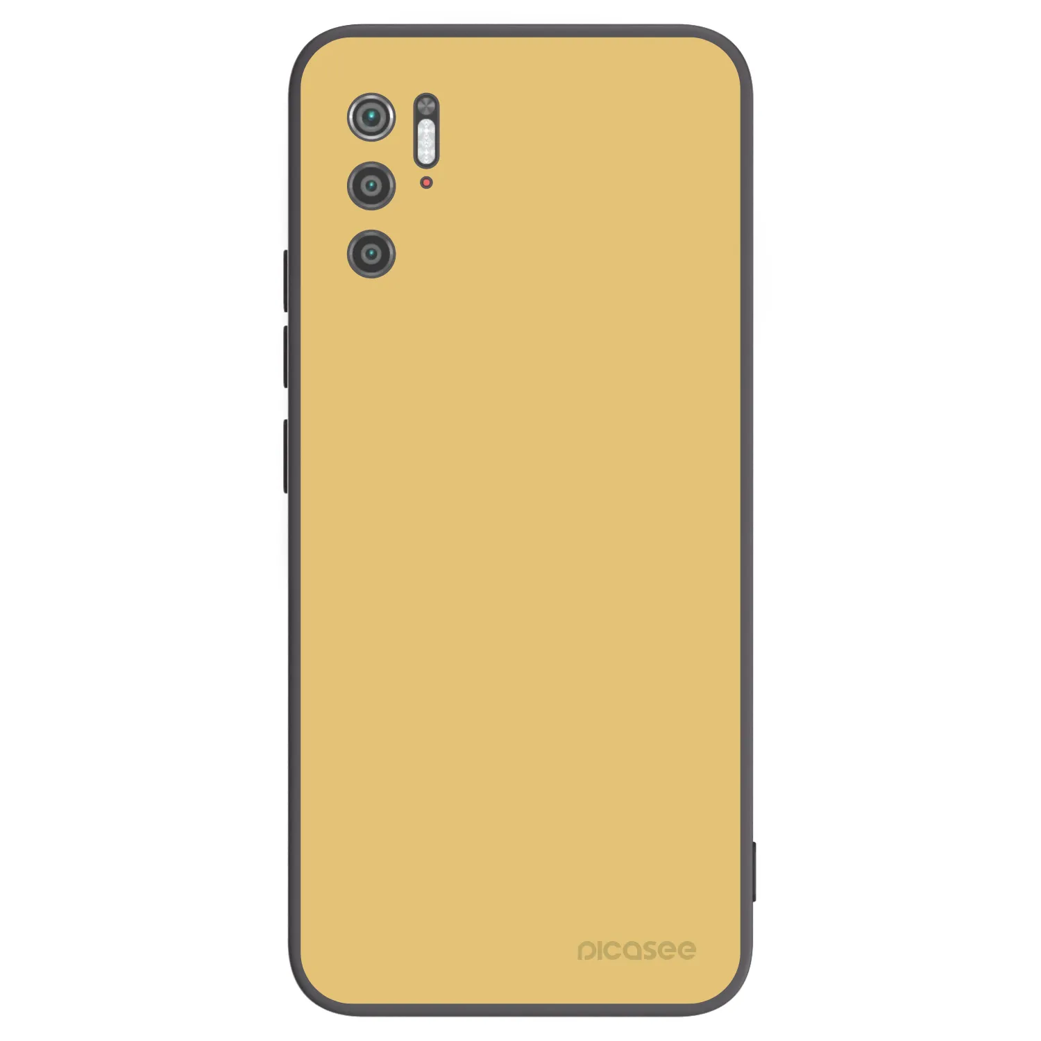 Picasee Μαύρη θήκη σιλικόνης για Xiaomi Poco M3 Pro 5G - Canary Crystal