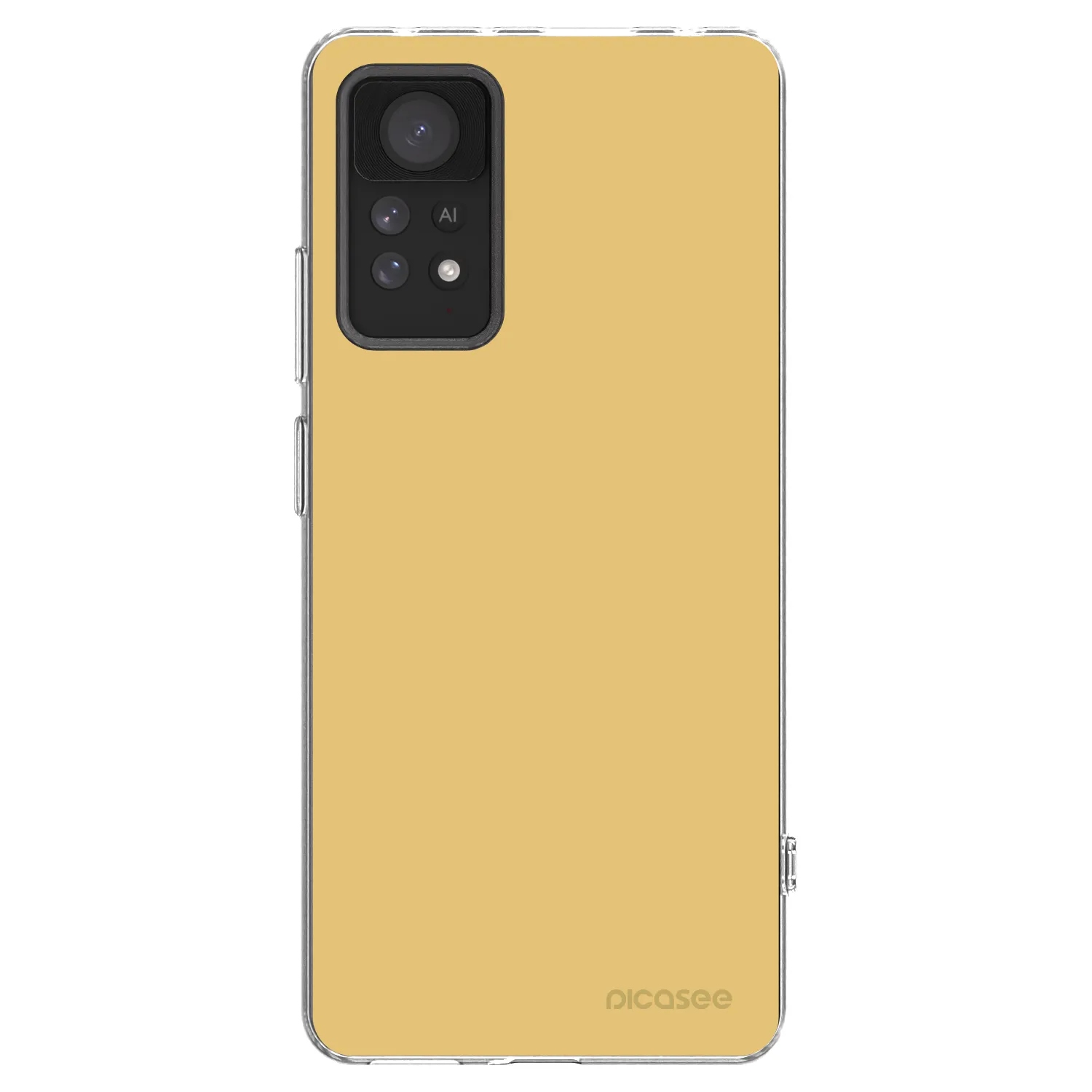 Picasee διαφανής θήκη σιλικόνης Xiaomi Redmi Note 11 Pro - Canary Crystal