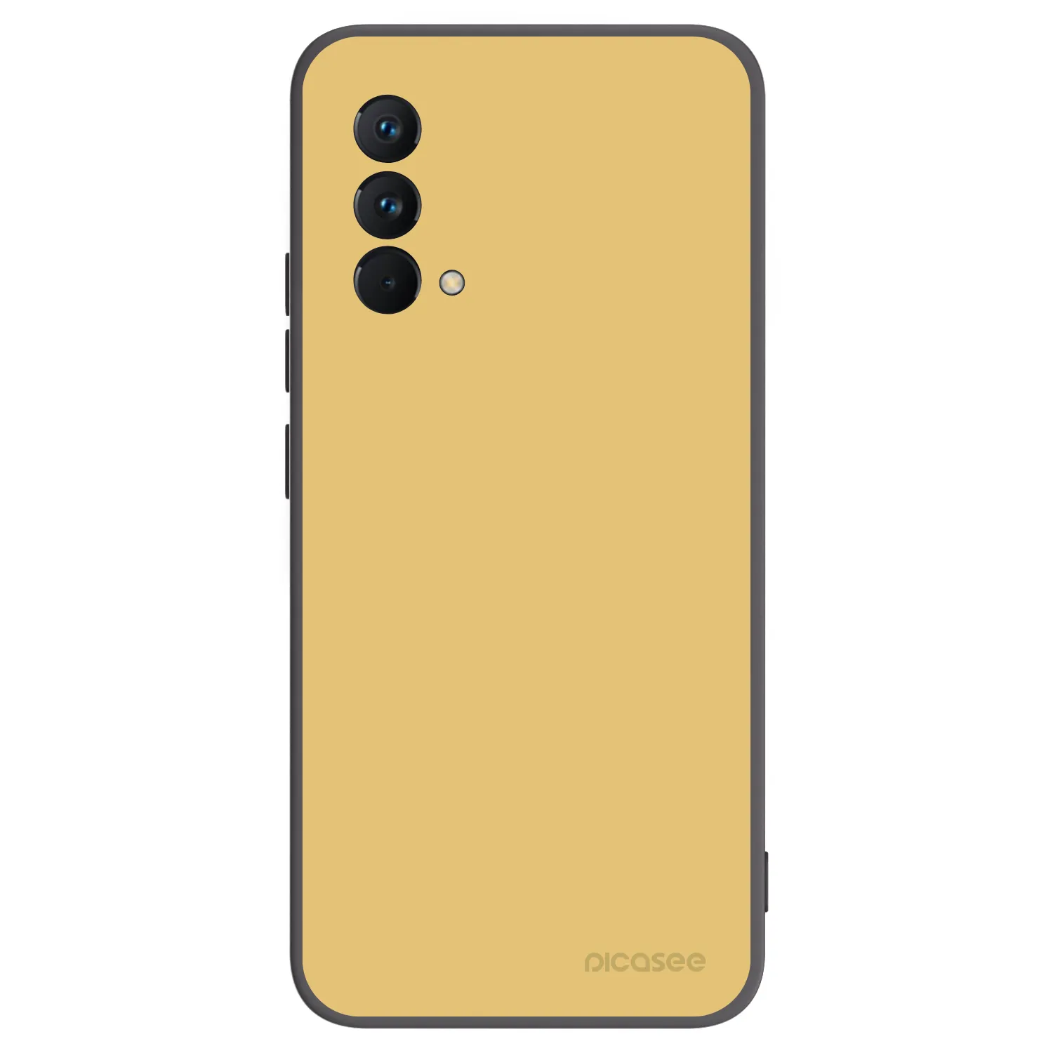 Picasee Μαύρη θήκη σιλικόνης για Realme GT Master Edition 5G - Canary Crystal