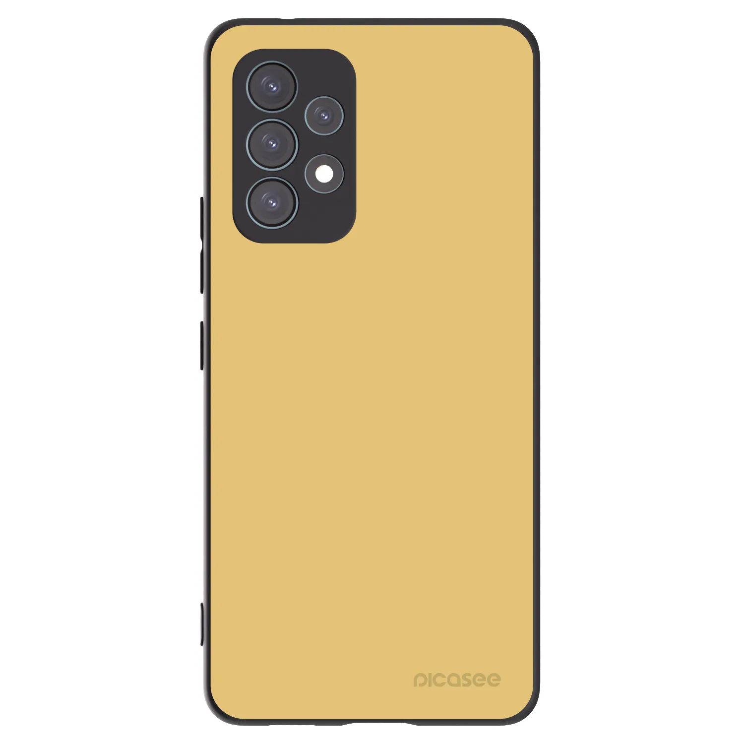 Picasee Μαύρη θήκη σιλικόνης για Samsung Galaxy A53 5G A536 - Canary Crystal