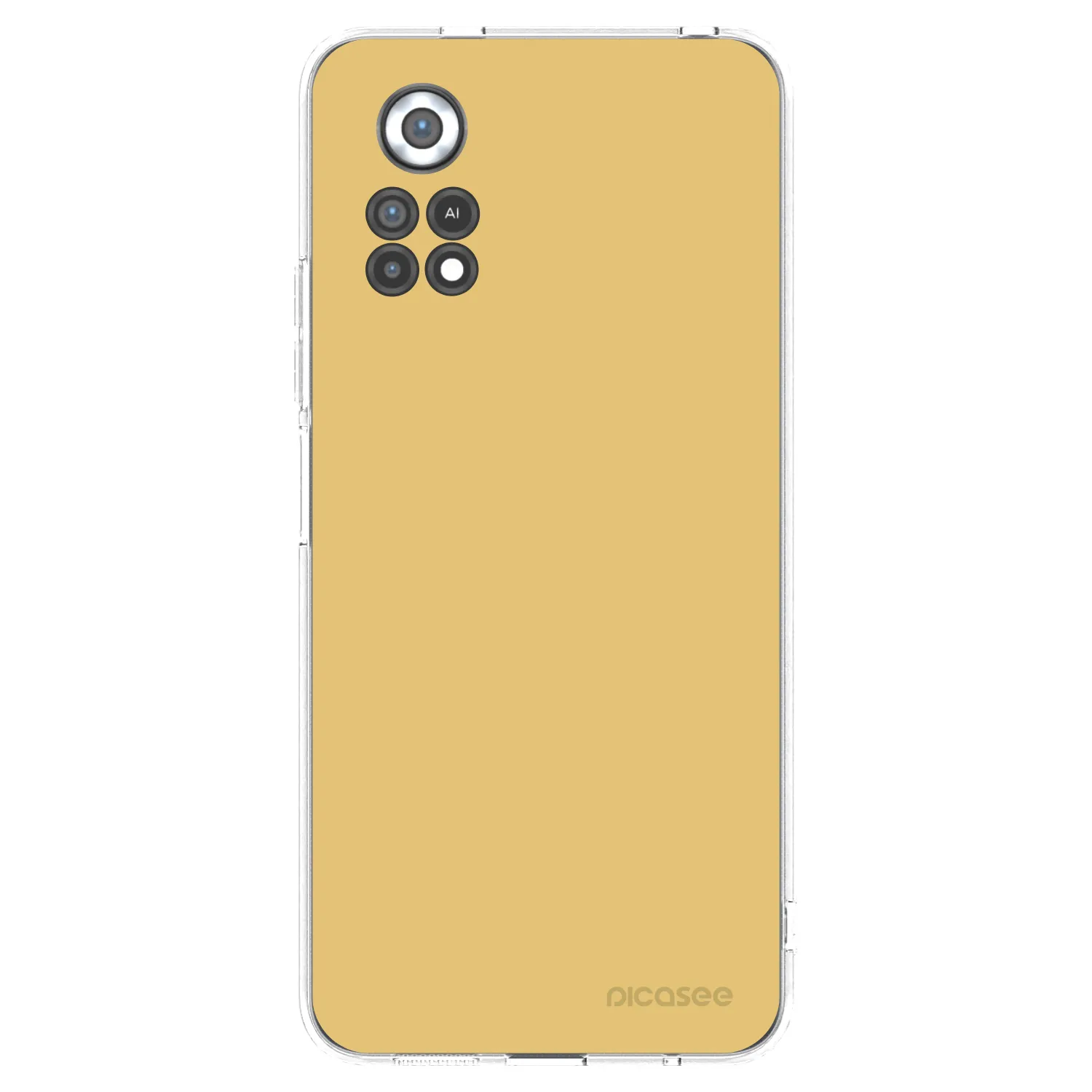 Picasee διαφανής θήκη σιλικόνης Xiaomi Poco X4 Pro 5G - Canary Crystal