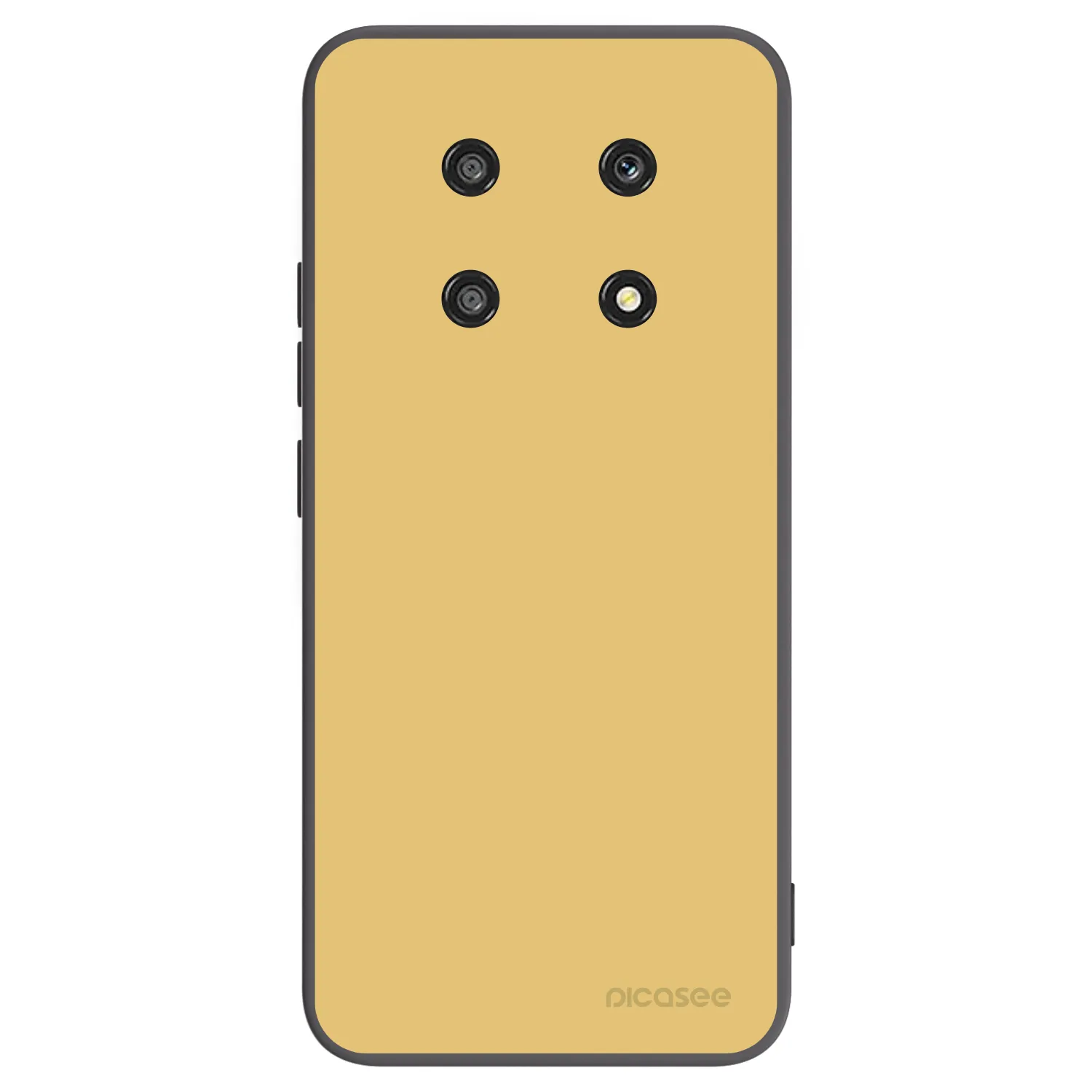 Picasee Μαύρη θήκη σιλικόνης για Honor Magic4 Lite 5G - Canary Crystal